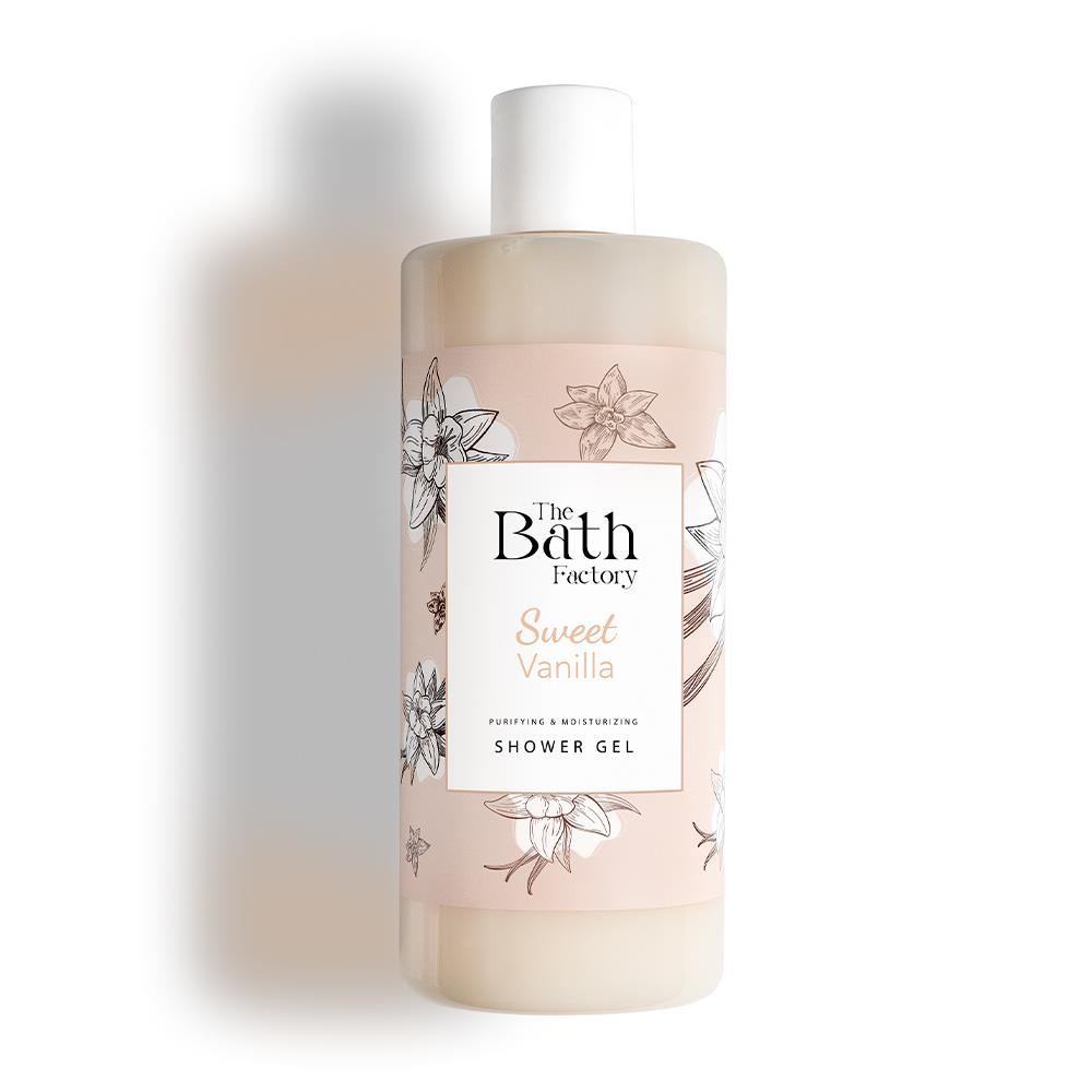 The Bath Factory Moisturizing and Nourishing Vanilla Shower Gel 400 ML