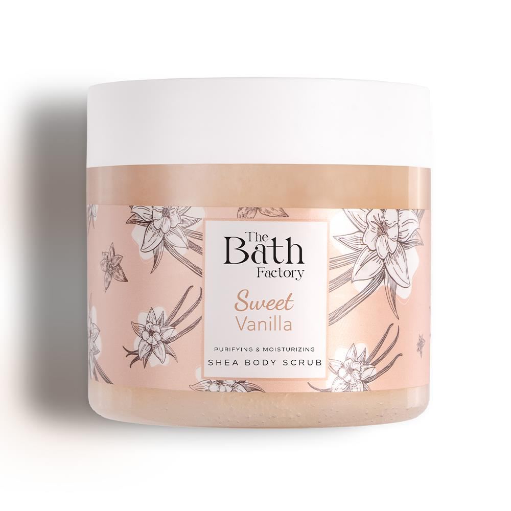 The Bath Factory Sweet Vanilla Body Scrub 300 GR